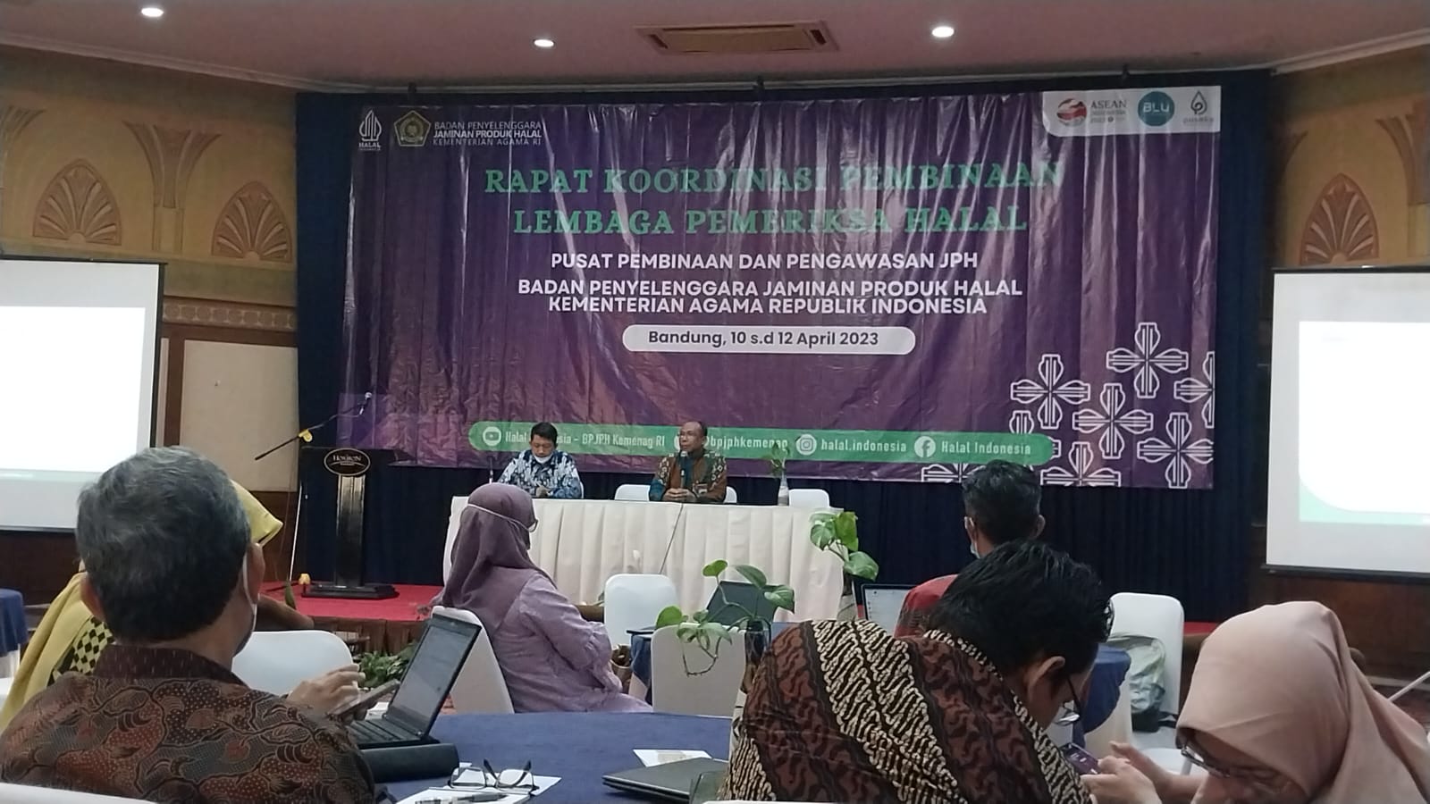 RAPAT KOORDINASI PEMBINAAN LEMBAGA PEMERIKSA HALAL SE INDONESIA OLEH ...